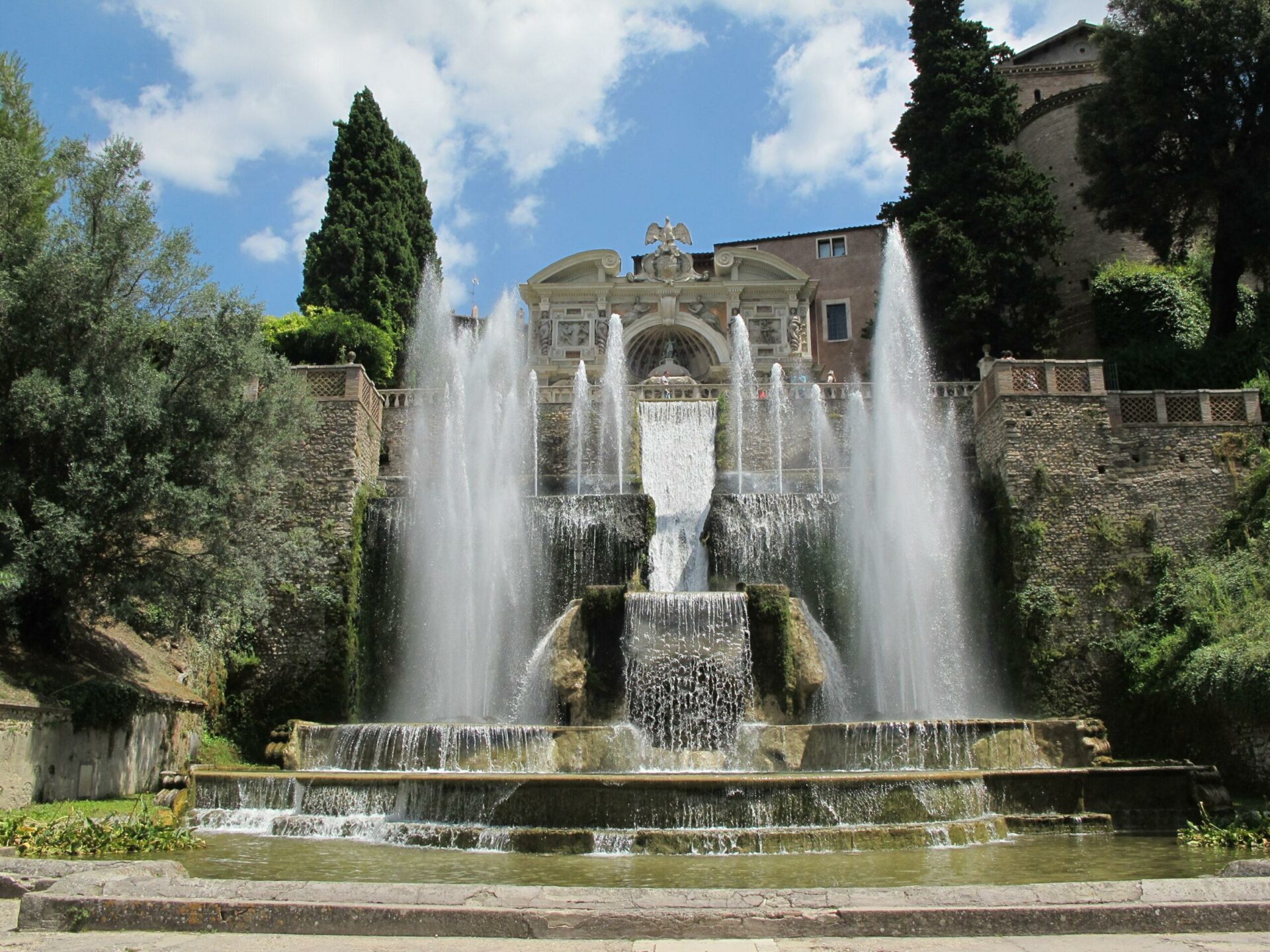 Latium - Tivoli - Villa d'Este - Fontaine 2