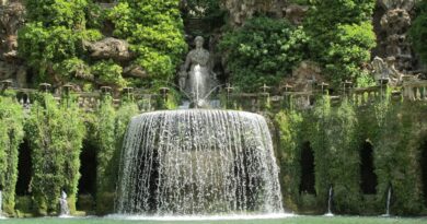 Latium - Tivoli - Villa d'Este - Fontaine
