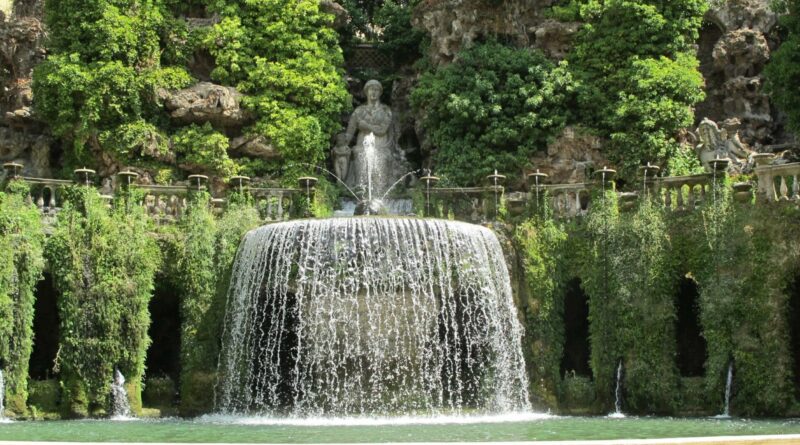 Latium - Tivoli - Villa d'Este - Fontaine
