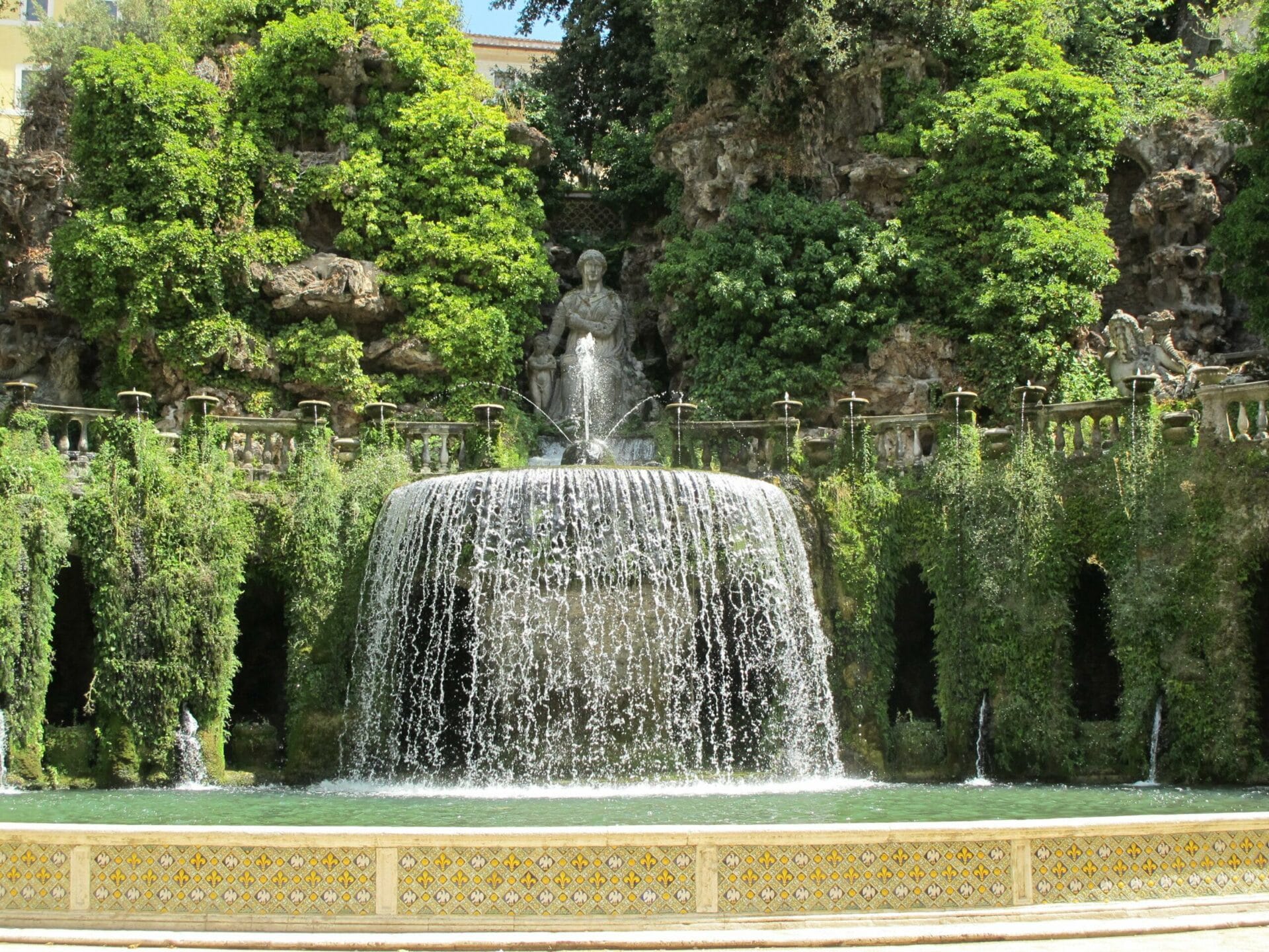 Latium - Tivoli - Villa d'Este - Fontaine