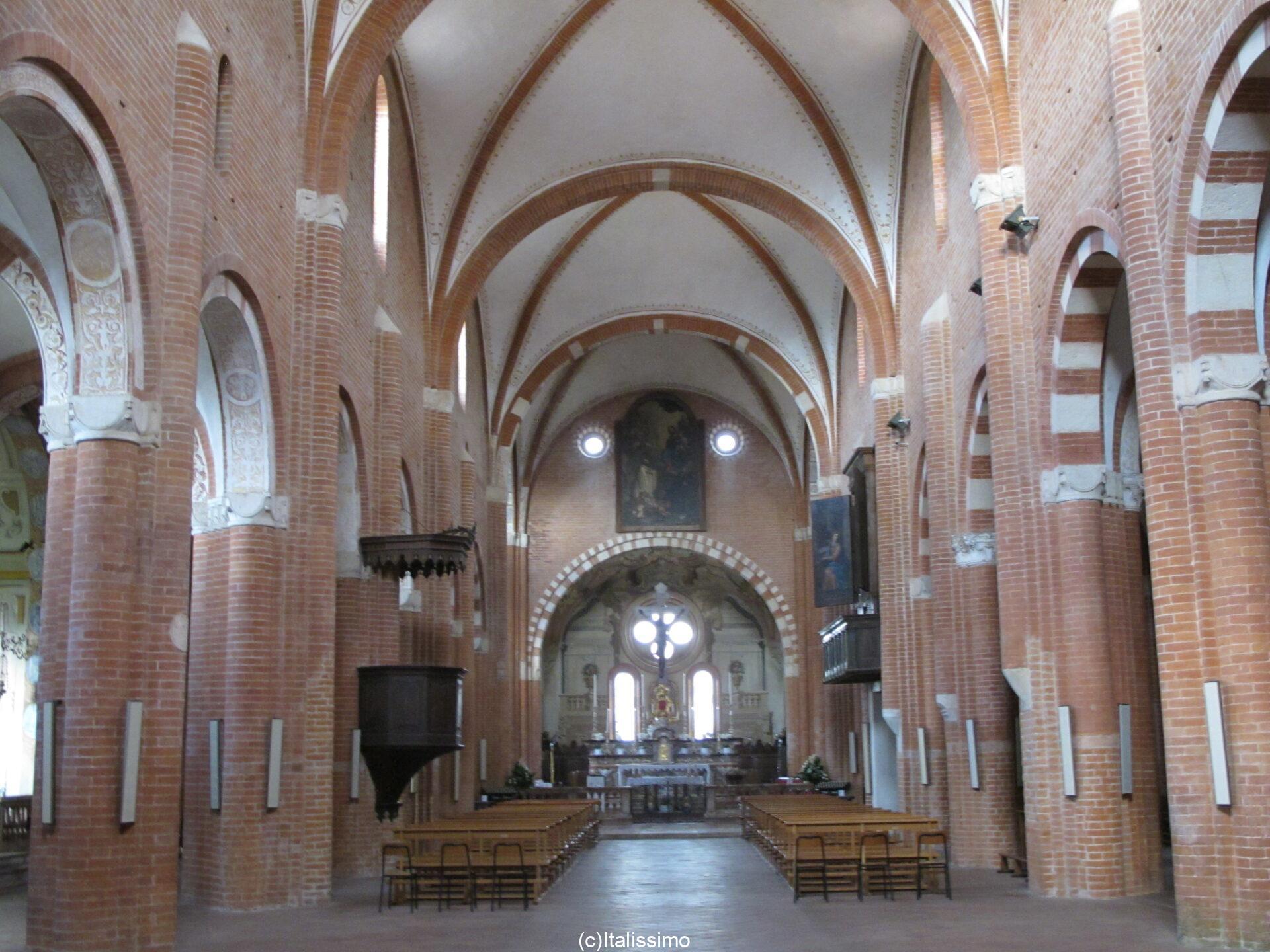 Abbaye de Chiaravalle della Colomba - église - nef
