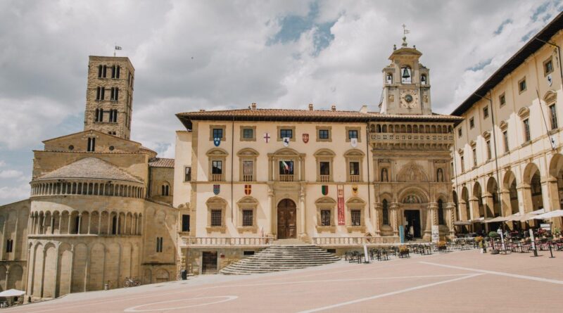 Arezzo - Grande place