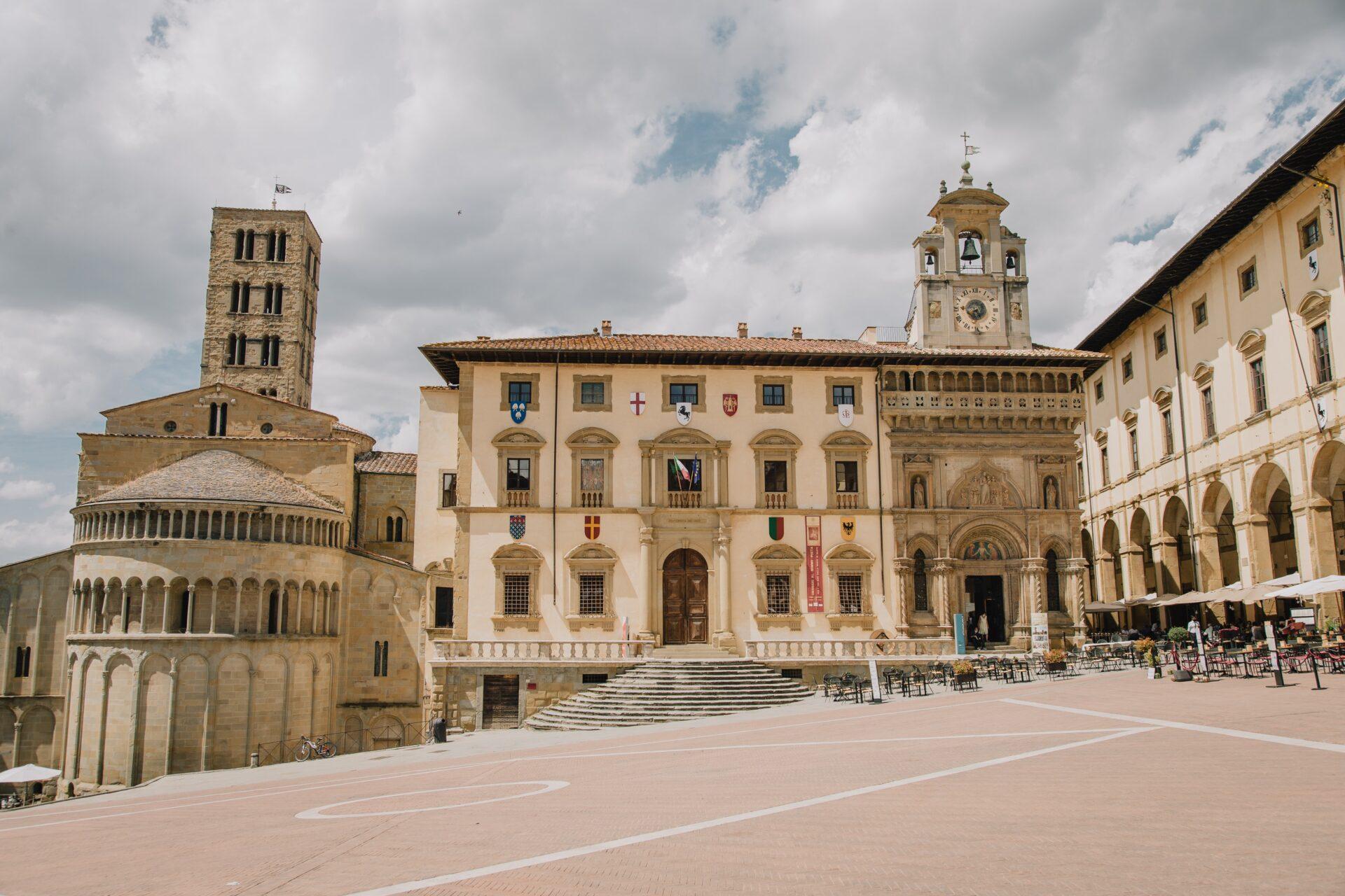 Arezzo - Grande place
