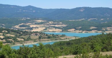 Caprese Michelangelo - Vue de la vallée