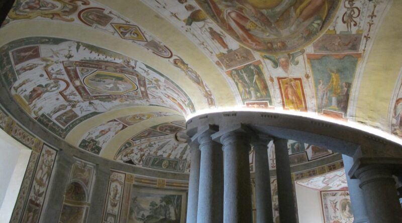 Villa Farnèse de Caprarola - Escalier