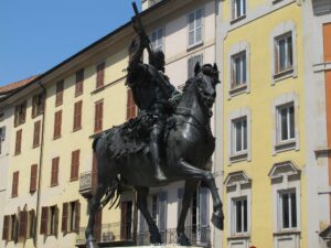 Plaisance - Statue de Ranuccio Farnese