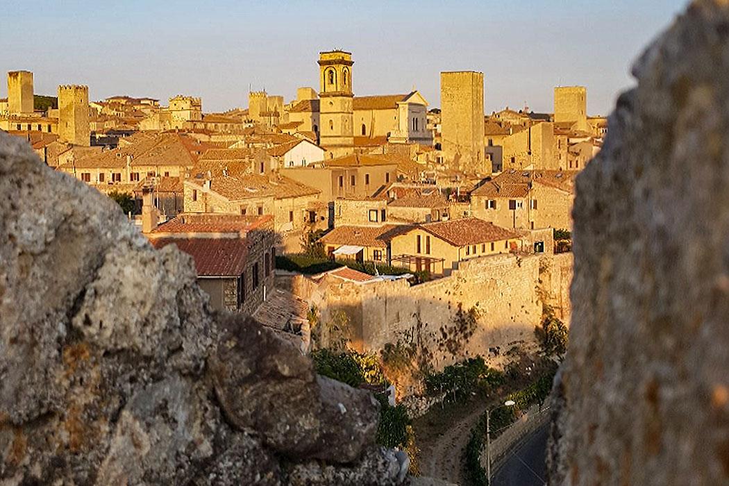 Tarquinia - Vue sur la ville