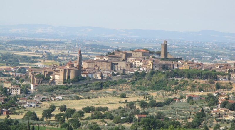 Toscane - Vue sur Anghiari