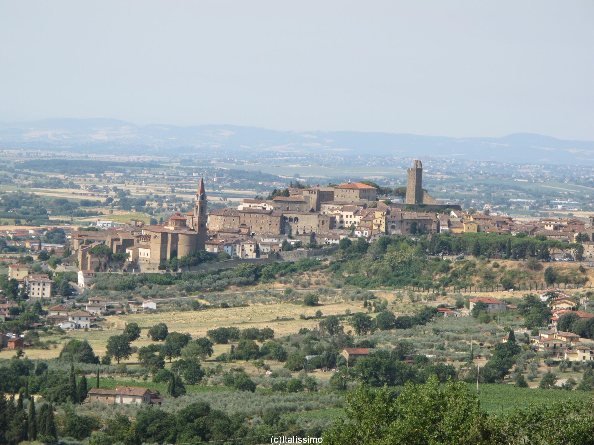 Toscane - Vue sur Anghiari