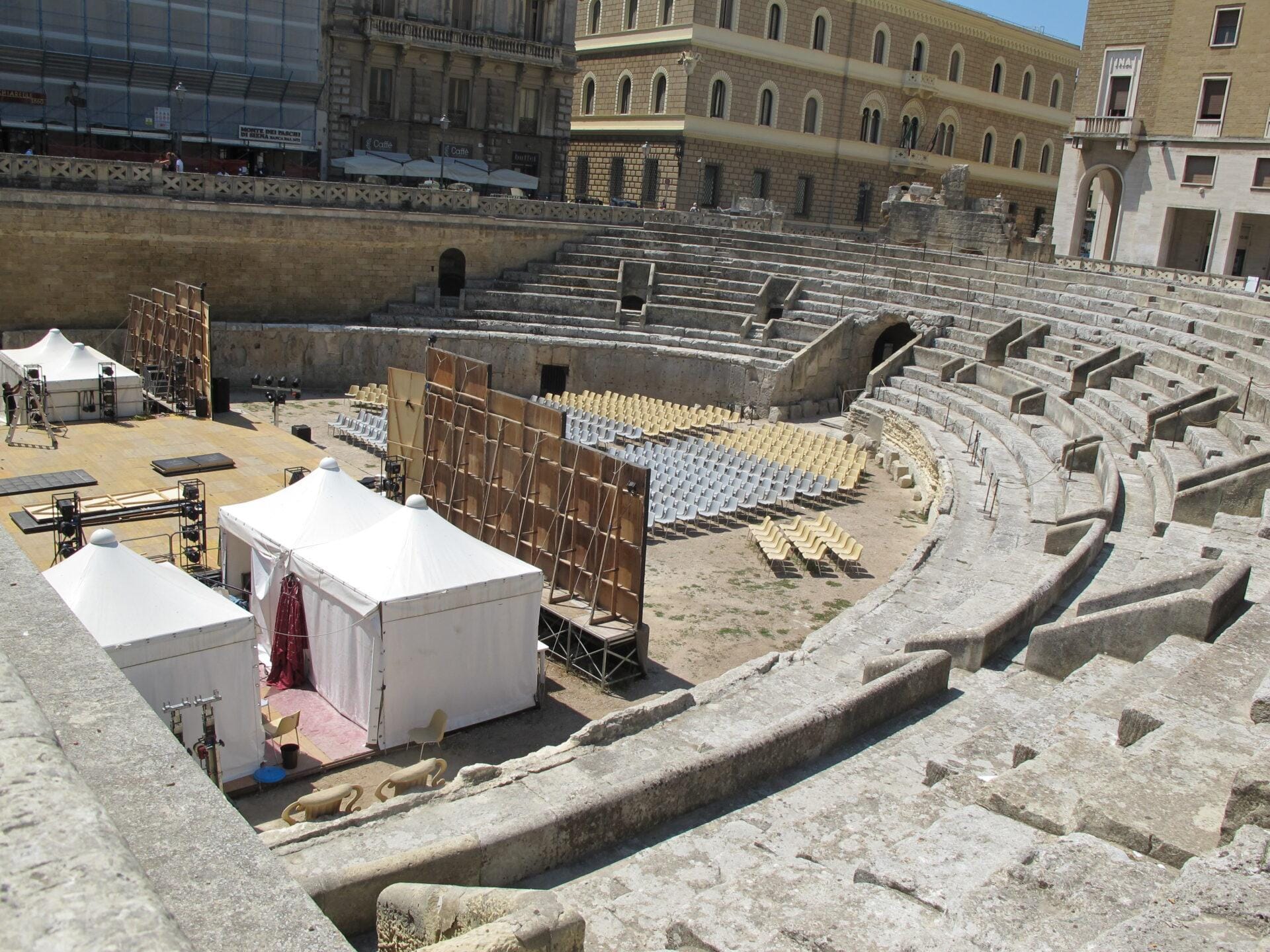 Lecce - Amphithéâtre romain