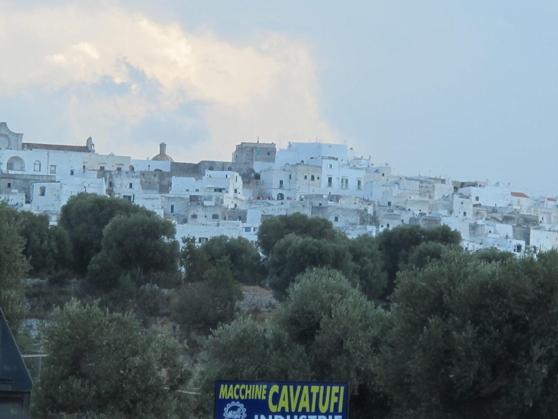 Ostuni - Vue de la ville et des remparts
