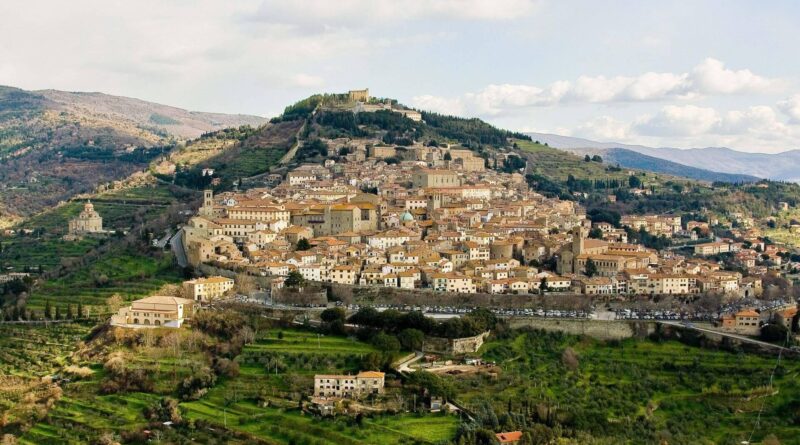 Cortone - Vue de la ville