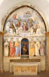 Pérouse - La trinité - Perugin et Raphael - Chapelle San Severo