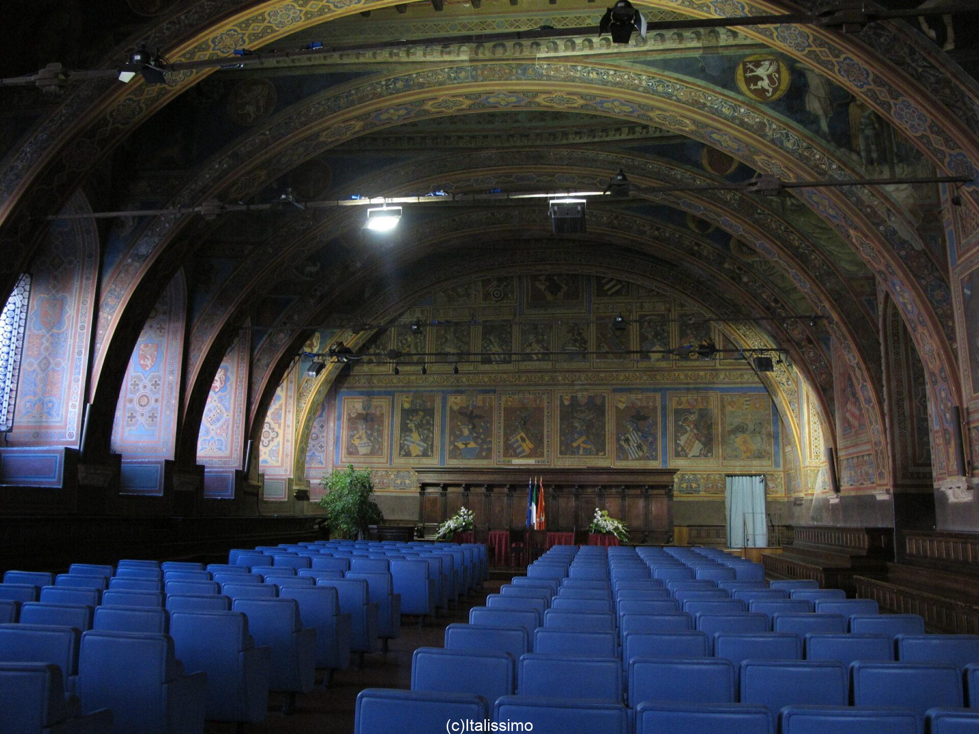 Pérouse - Palazzo dei Priori - Salle des mariages