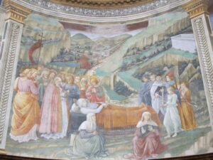 Fresques représentant les épisodes de la Vie de la Vierge réalisées par Fra Filippo Lippi