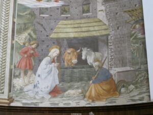 Fresques représentant les épisodes de la Vie de la Vierge réalisées par Fra Filippo Lippi