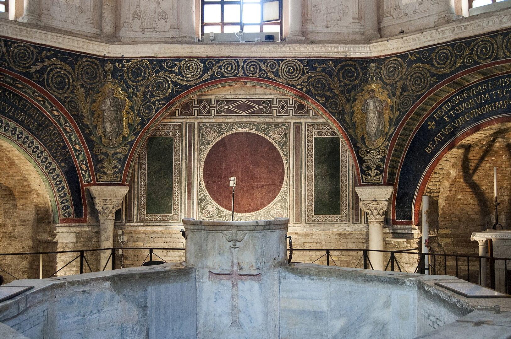 Ravenne - Baptistère des Orthodoxes