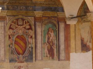 Rocca Albornoziana - Cloitre 1er étage