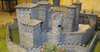 Château de Fénis - maquette