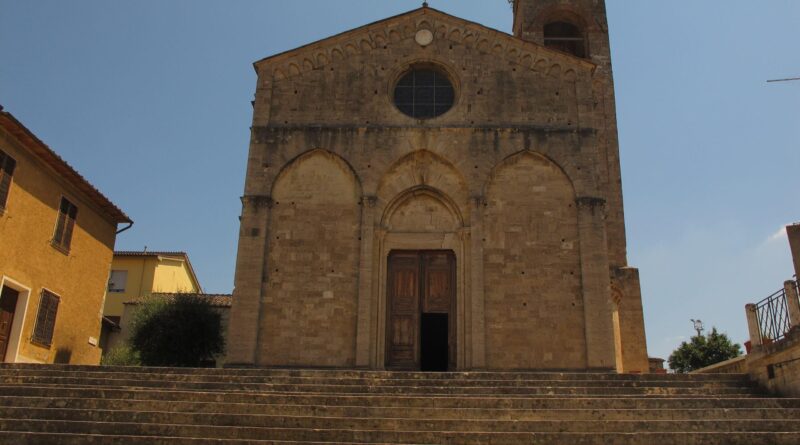 Asciano - Collégiale de Sainte-Agathe