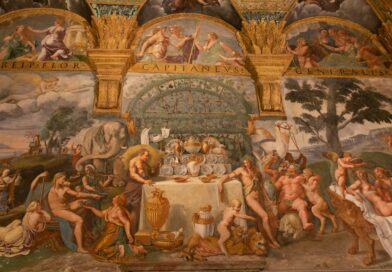 Mantoue - Palazzo Te - "Banquet noble célébrant le mariage de Cupidon et Psyché"