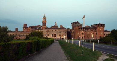 Mantoue - Vue du Castello di San Giorgio
