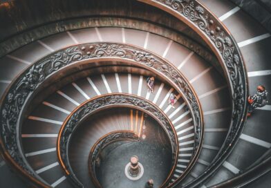 Vatican - Escalier de Bramante