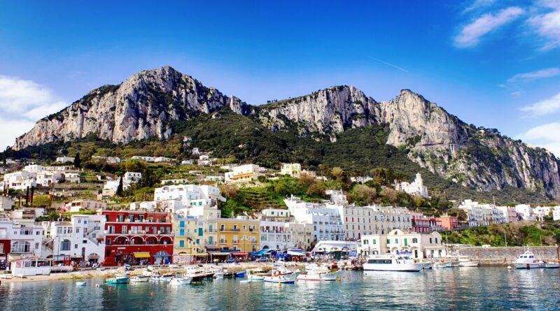 Capri - Vue du port