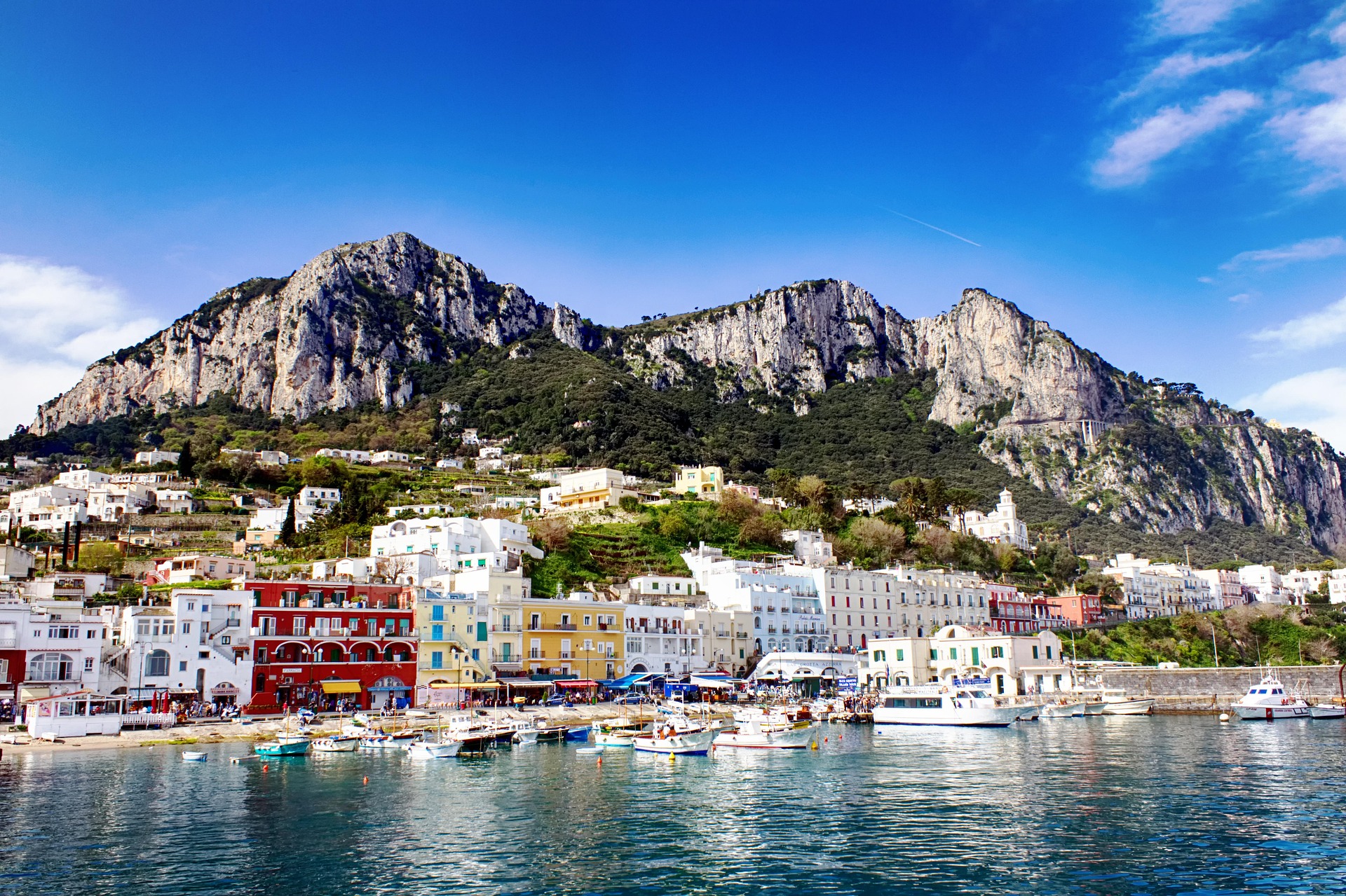 Capri - Vue du port