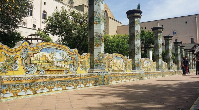 Naples - Monastère Santa-Chiara