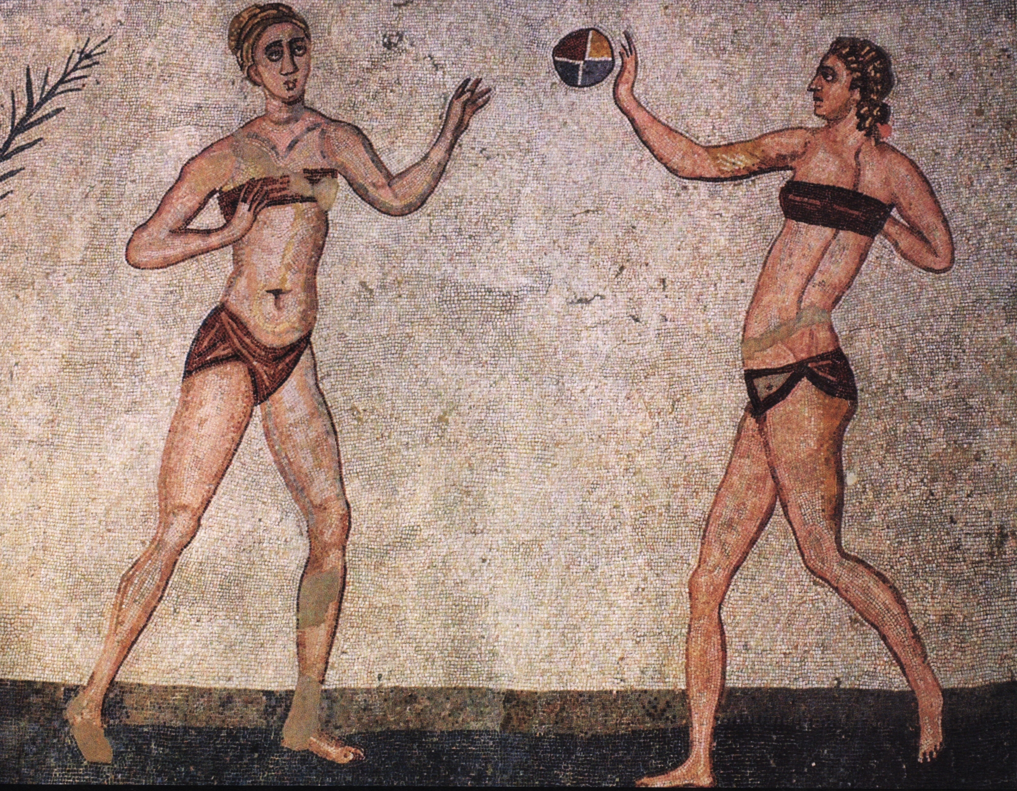 Villa del Casale - Mosaïque des « bikinis »