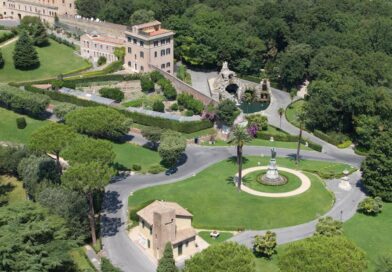Cité du Vatican - vue des jardins