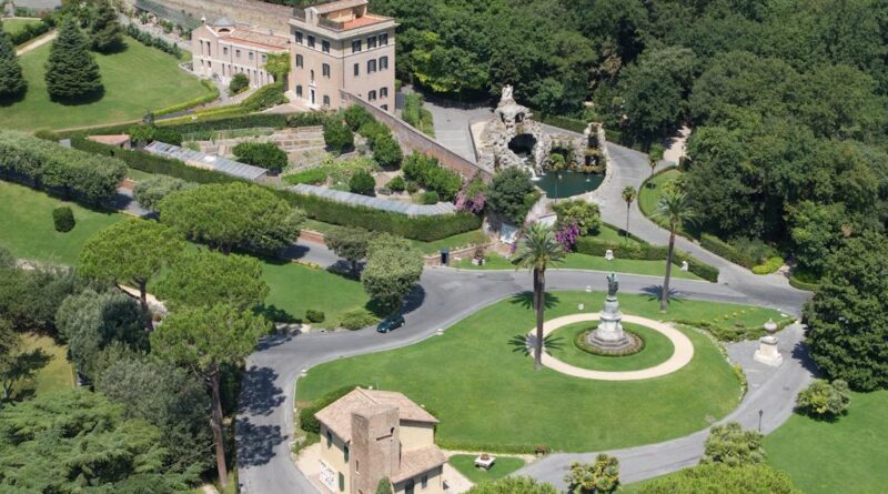 Cité du Vatican - vue des jardins